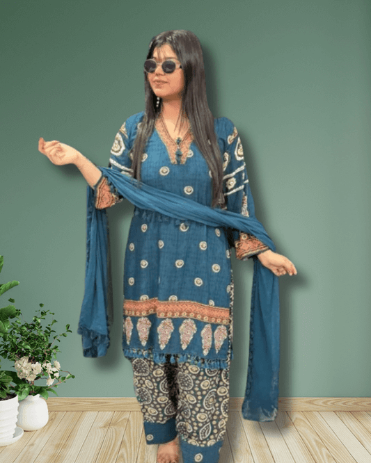 Mulmul Farshi Suit Online India