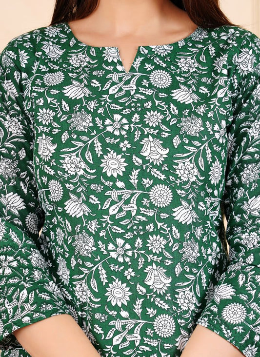 Pure Cotton Short Kurta – Black, Maroon, Pink, Blue & Sky Blue