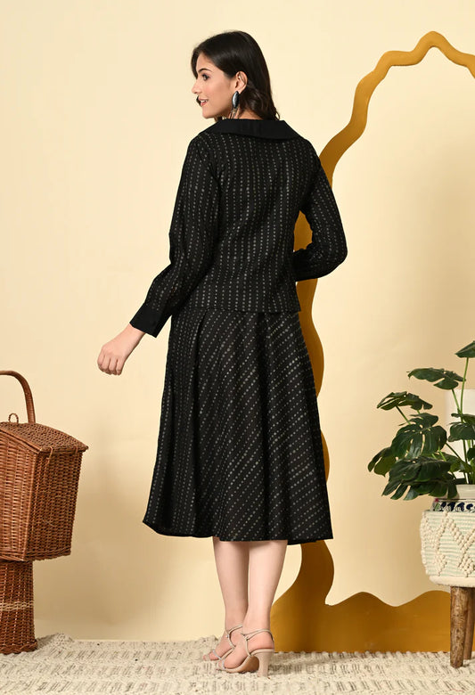 Polka Dot Jacket Dress for Girls & Women