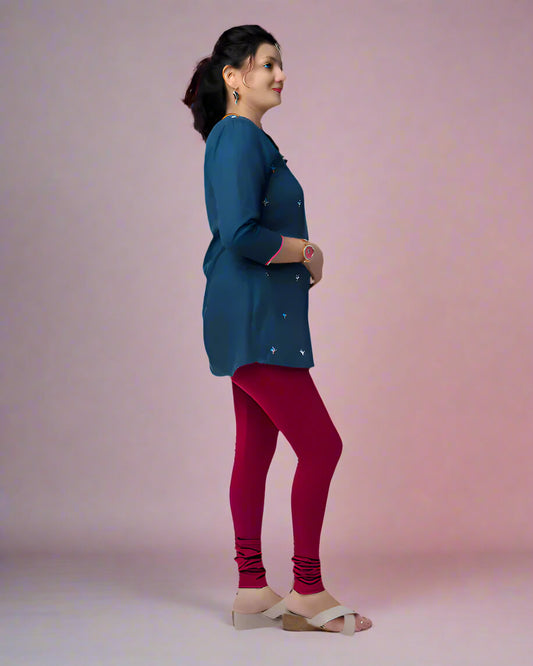 CHUDIDAR LEGGING Marron