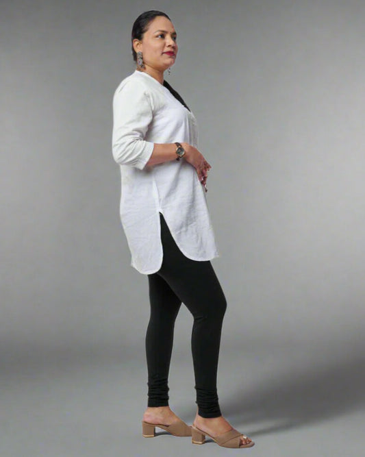 CHUDIDAR LEGGING Black