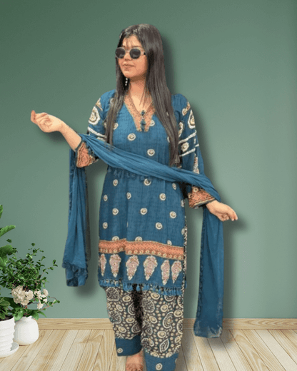 Mulmul Farshi Suit Online India
