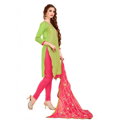 Green Banarasi Jacquard Salwar Suit (2mtrs)