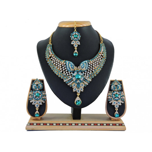 Alloy Necklace set (Turquoise)