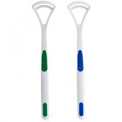 Generic Pack Of_3 Tongue Cleaner(2 Pcs Set) (Color: Assorted)