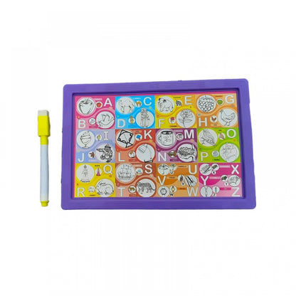 Generic Pack Of_2 Childern Mini Cute Little White Board Hanging Message Boarde Graffiti Drawing Board (Color: Assorted)