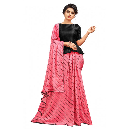 Vichitra Saree with Blouse (Gajari, 5-6 Mtrs)