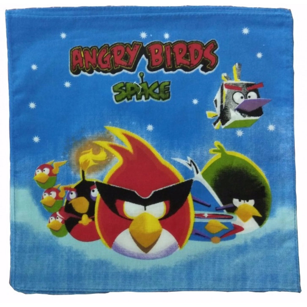 Generic Pack Of_8 Angry Bird Small Size Handkerchiefs (Color: Assorted)