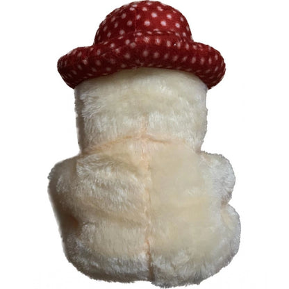 Generic Cap Teddy Bear with Heart (Cream)