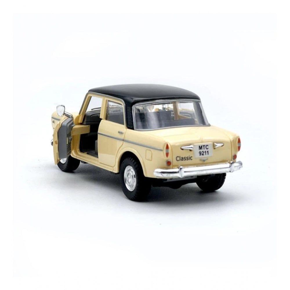 Generic Plastic Pull Back Action Collectible Model For Kids Car (Beige)