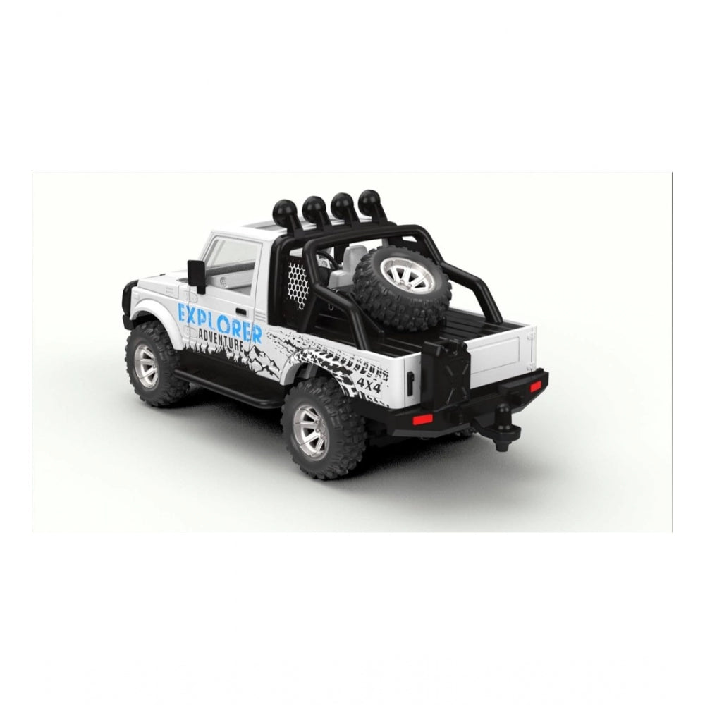 Generic Plastic Maruti Gypsy Sports Die Cast Model Open Ranger Jeep (Assorted)