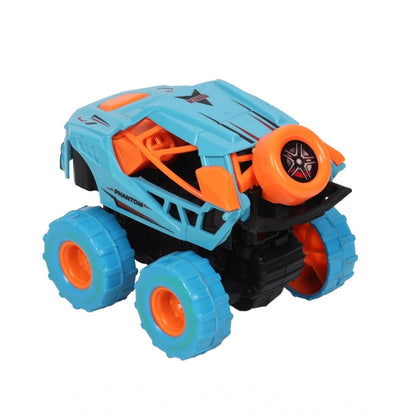 Generic Plastic Friction Powered Monster Truck Push  Go Off Road Car (Assorted)