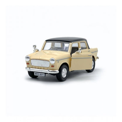 Generic Plastic Pull Back Action Collectible Model For Kids Car (Beige)