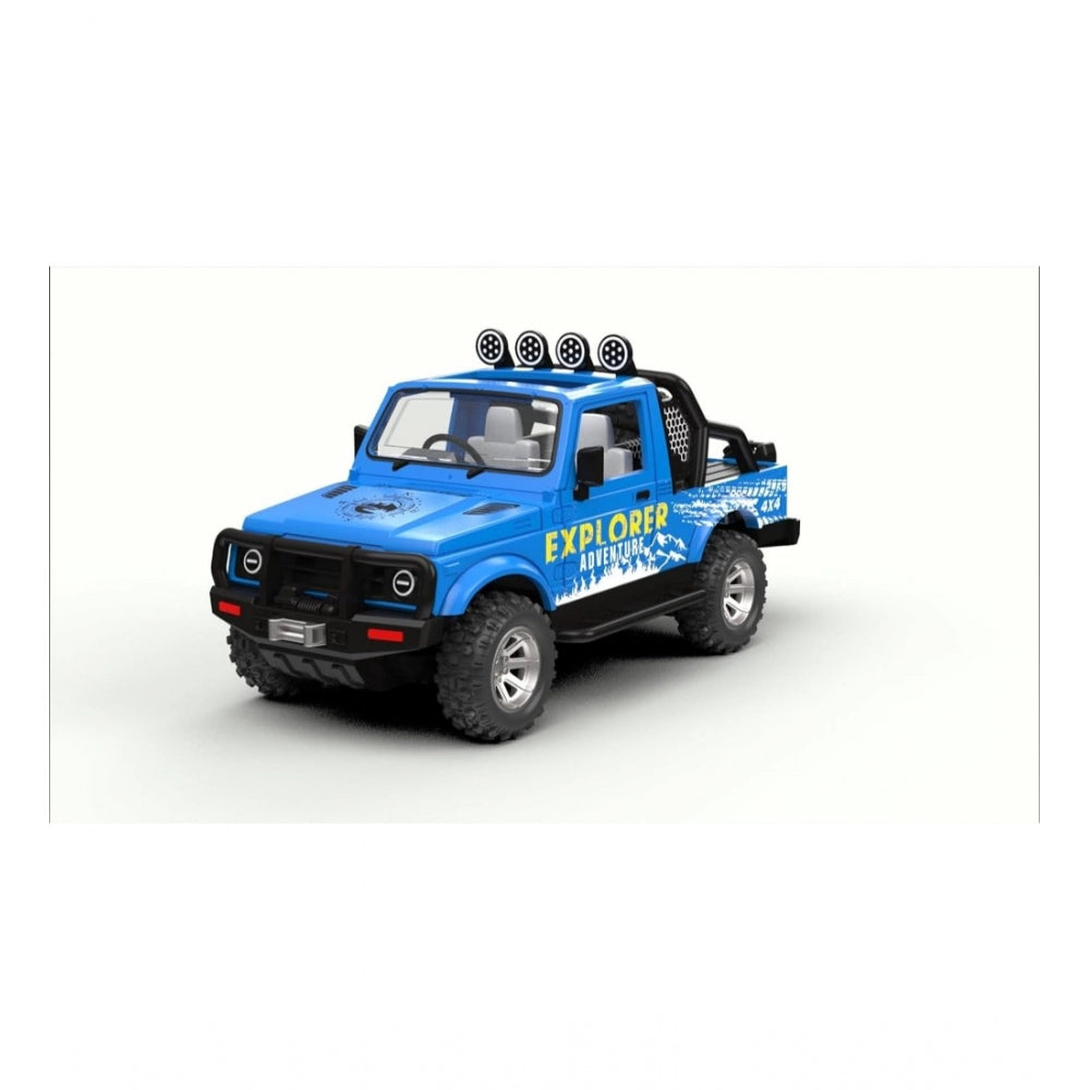 Generic Plastic Maruti Gypsy Sports Die Cast Model Open Ranger Jeep (Assorted)