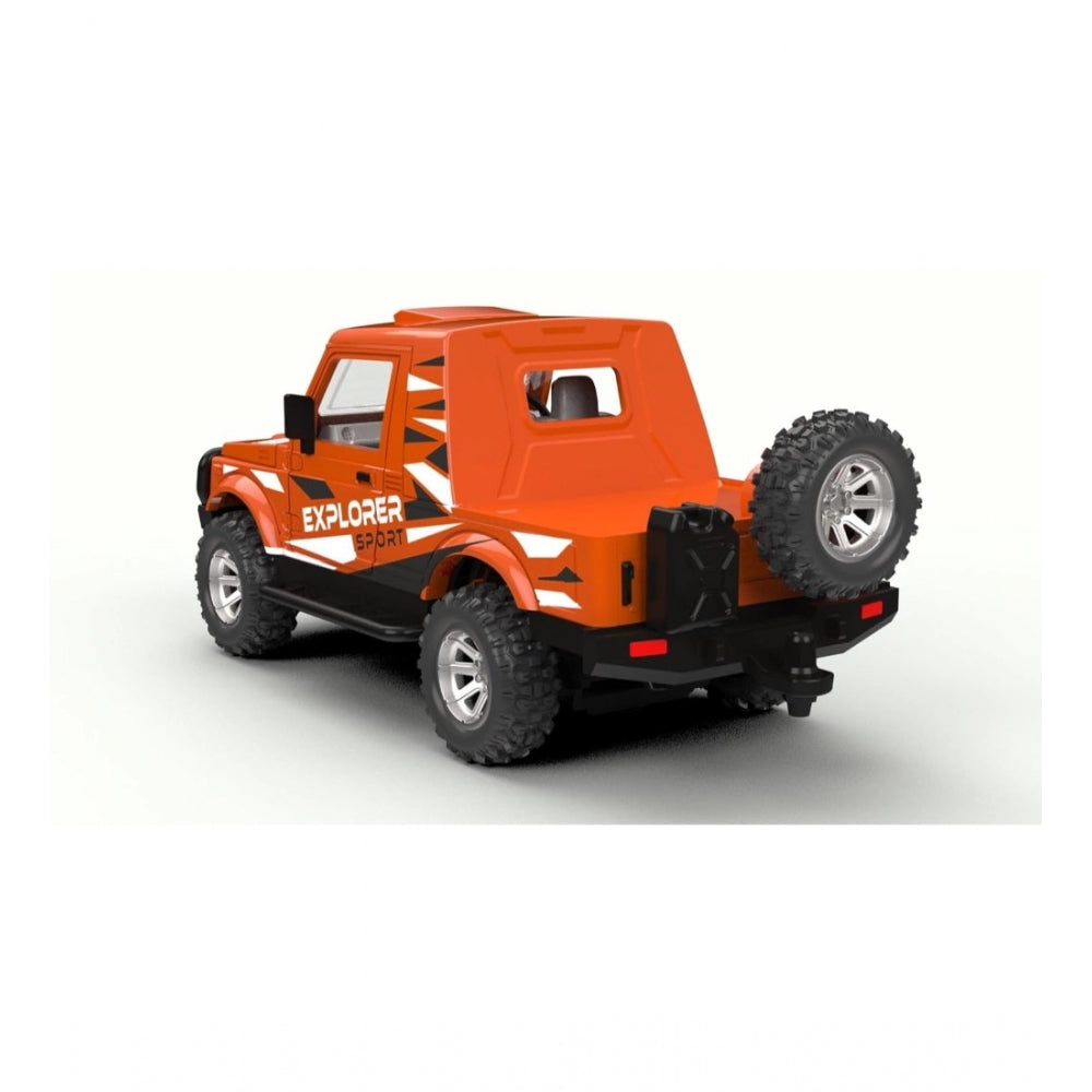 Generic Plastic Maruti Gypsy Sports Die Cast Model Open Ranger Jeep (Assorted)