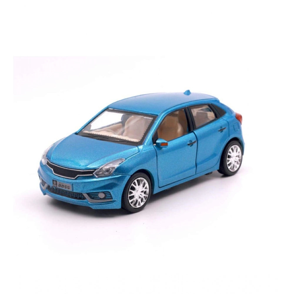 Generic Plastic Nexa Brilleo Pull Back Model Car (Blue)