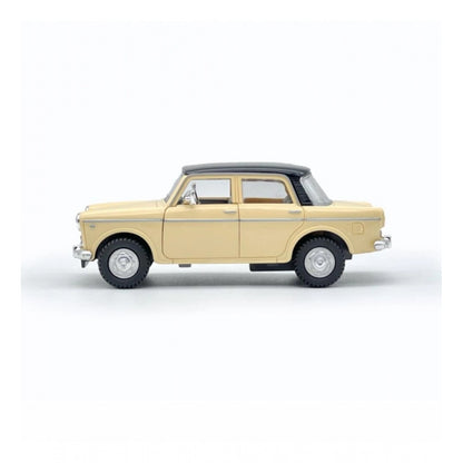 Generic Plastic Pull Back Action Collectible Model For Kids Car (Beige)