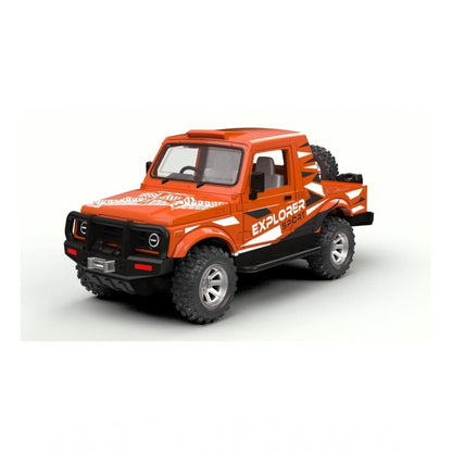 Generic Plastic Maruti Gypsy Sports Die Cast Model Open Ranger Jeep (Assorted)