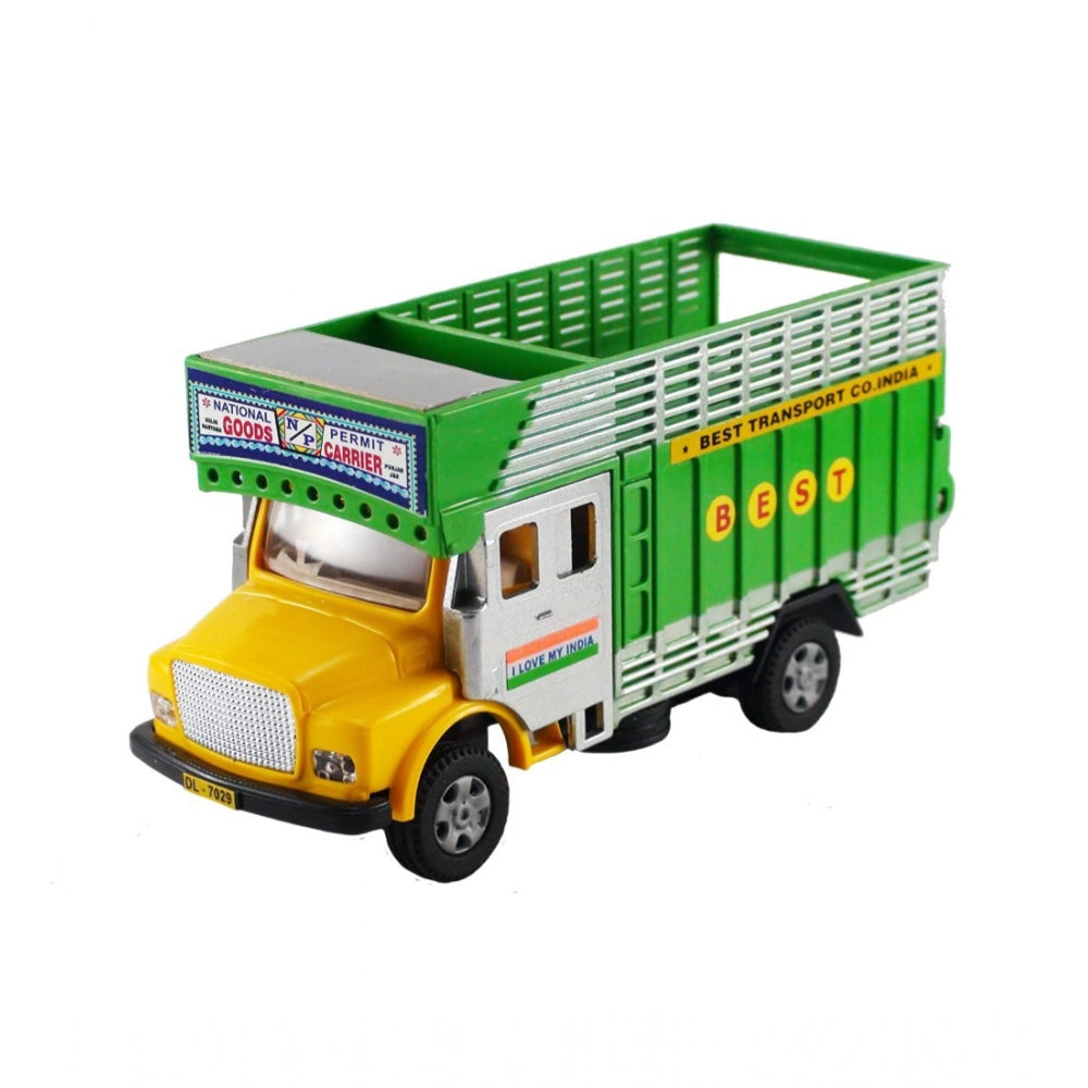 Generic Plastic Public Resque Truck (Green &amp; Yellow)