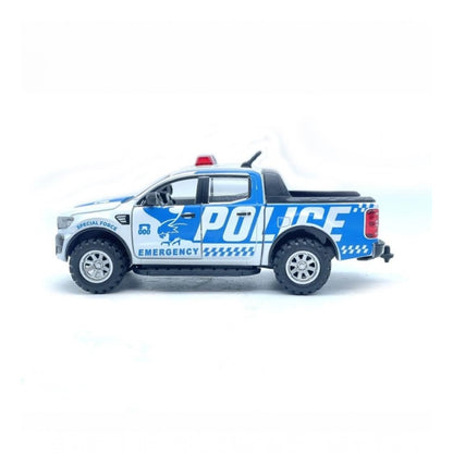 Generic Plastic Police Car For Kids (White)