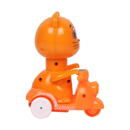 Generic Plastic Kitty Push And Go Friction Toy For Kids (Assorted)