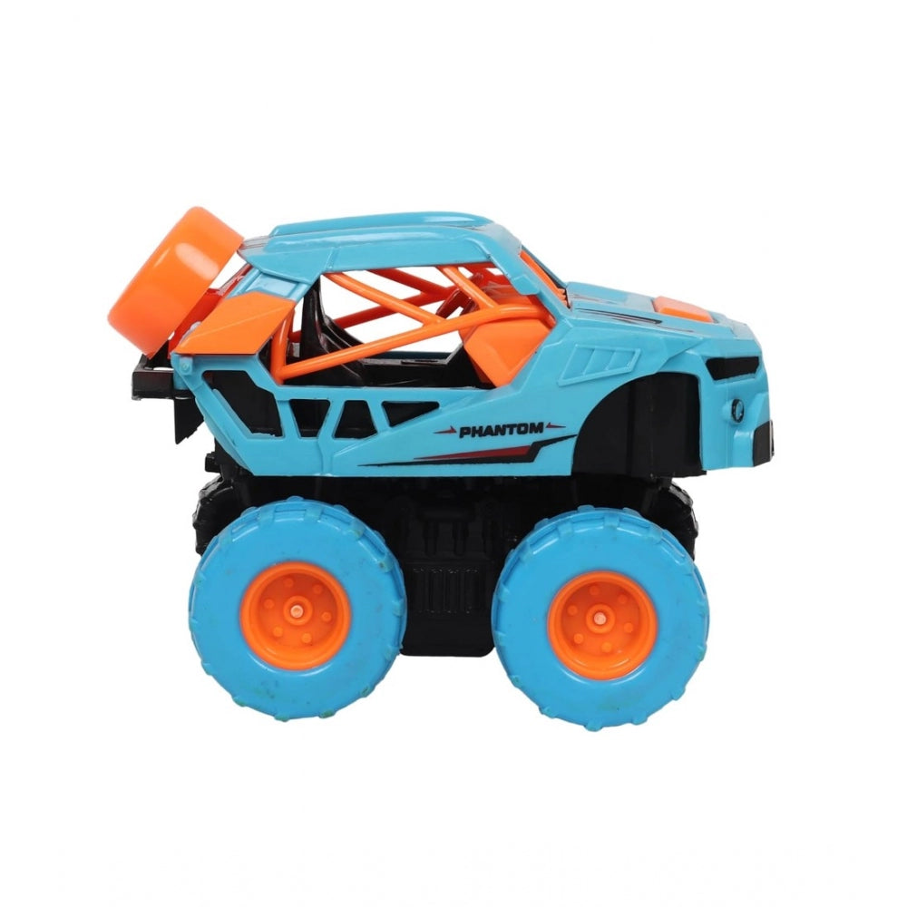 Generic Plastic Friction Powered Monster Truck Push  Go Off Road Car (Assorted)