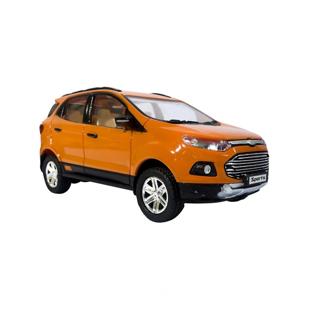 Generic Plastic Pull Back Action Spotz Echo Suv Model Car (Orange)