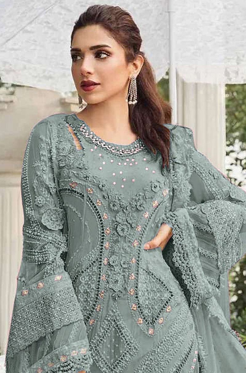 Fashion Dream Women Pista Georgette Designer Suit Collection