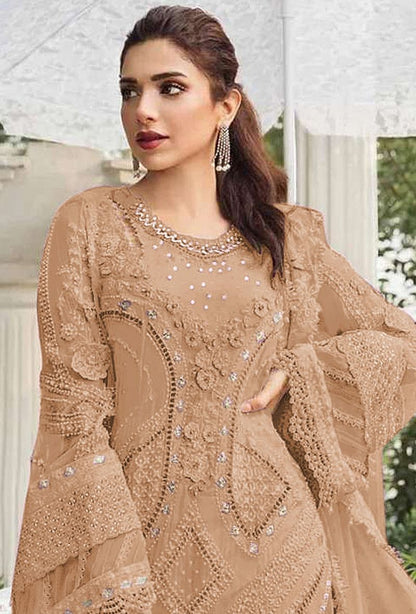 Fashion Dream Women Pich Georgette Designer Suit Collection
