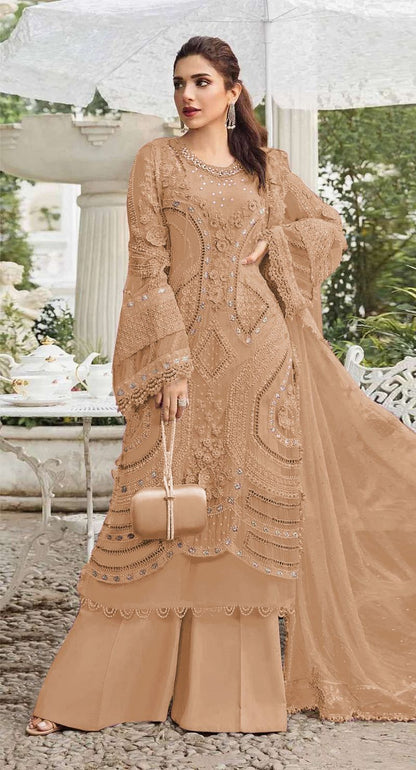 Fashion Dream Women Pich Georgette Designer Suit Collection