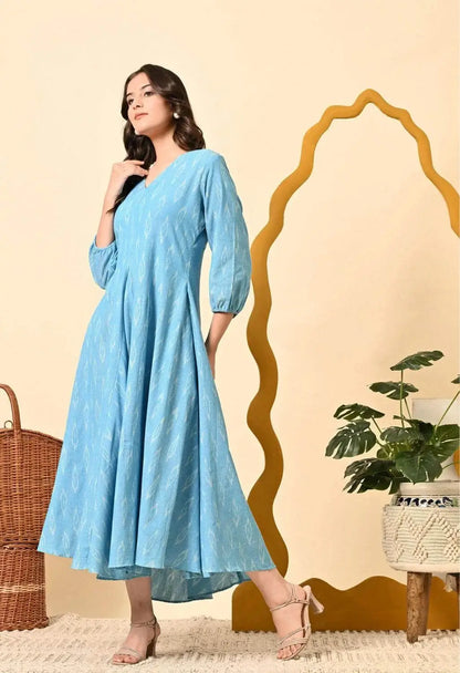 Royale IX – Classic Loose Fit Ikat Dress