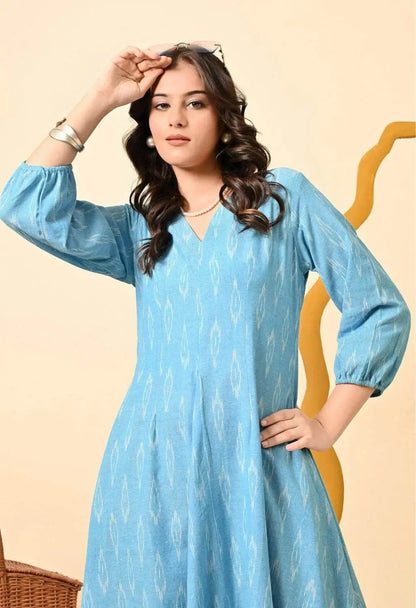 Royale IX – Classic Loose Fit Ikat Dress