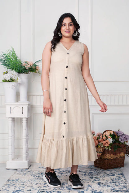 Ikat Elegance Black Jacket Dress for Women