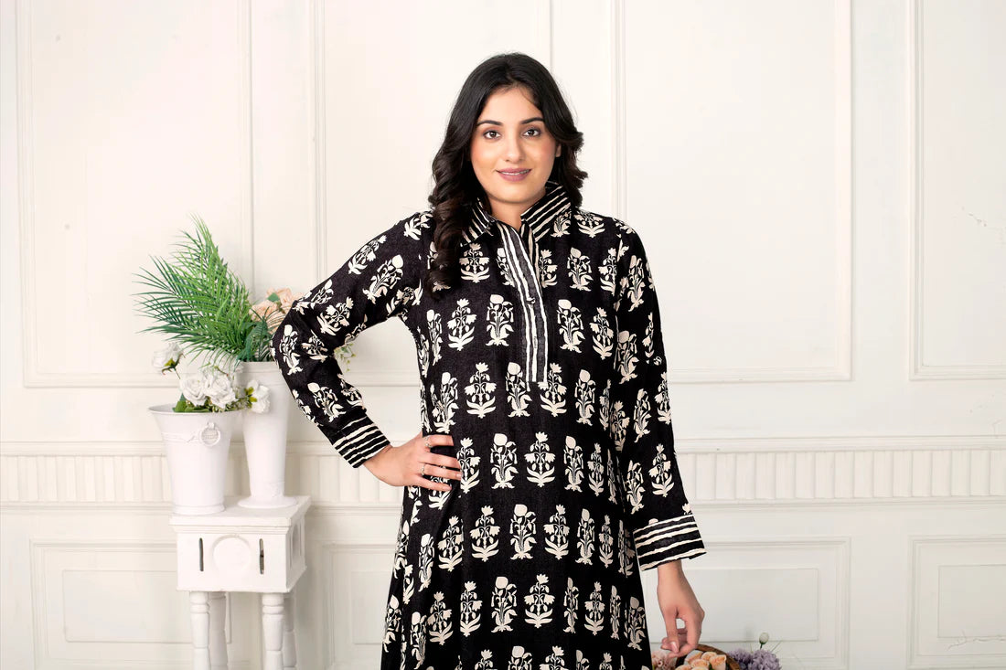 Floruit Rayon Co-ord Set for Women